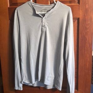 Men’s express long sleeve Henley